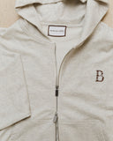 Grey Zip Up Hoodie