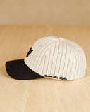 Black Pinstripe Cap