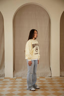 Creme Crewneck