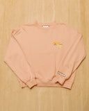 Pink Racing Crewneck